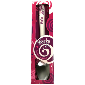 Nekupto Twister Spoon named Mirka pink 16 cm