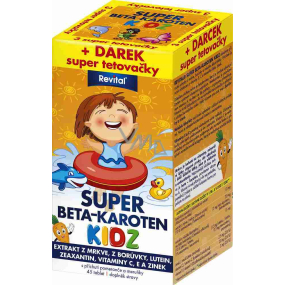 Revital Super Beta-Carotene Kids food supplement 45 tablets