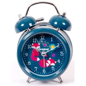 Albi Original Alarm Clock Foxes, 9 cm x 12.5 cm x 6 cm