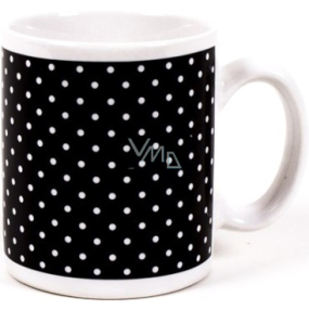 Albi Espresso Mug Black with polka dots 100 ml