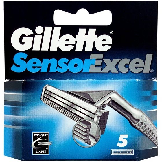 Gillette Sensor Excel spare blades for men 3 pieces