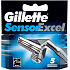 Gillette Sensor Excel spare blades for men 3 pieces
