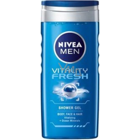 Nivea Men Vitality Fresh 250 ml shower gel refreshing care