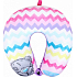 Me to You Zigzag travel pillow