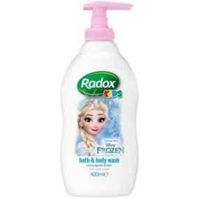 Radox Kids Frozen shower gel and foam for children dispenser 400 ml