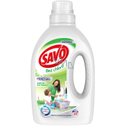 Savo Universal chlorine-free washing gel for white and coloured laundry 20 doses 1 l