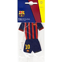 FC Barcelona aromatic car card in the shape of club players' clothes