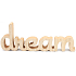 Nekupto Home Decor Wooden decoration Dream 26 x 10 x 2 cm
