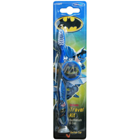 Batman soft toothbrush with cap for children 2-6 years