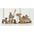 Willow Tree - Shepherd and animals for the nativity scene, camel - Surrounding new life with love and warmth, height of the shepherd including staff 18.5 cm, height of the shepherd without staff 14 cm