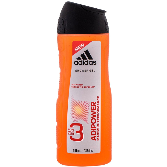 Adidas Adipower shower gel for men 400 ml