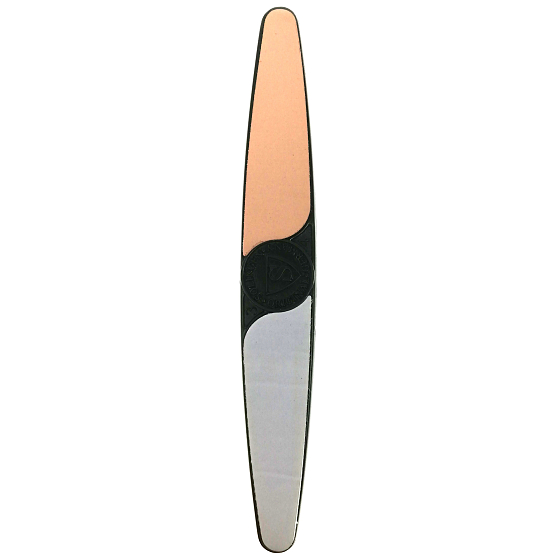 Solingen Nail file with polish, colored, flat 4 colored surfaces 5312
