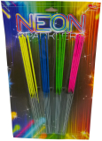 Spikelet Sparklers Neon colored 28 cm 20 pieces of F1 category for sale from 15 years!