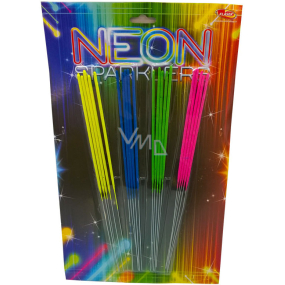 Spikelet Sparklers Neon colored 28 cm 20 pieces of F1 category for sale from 15 years!