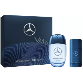 Mercedes-Benz The Move Eau de Toilette for men 60 ml + deodorant stick 75 g, gift set