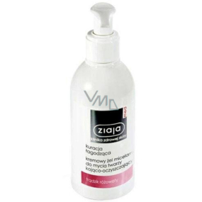 Ziaja Med Rosacea soothing treatment cream face cleansing gel dispenser 200 ml