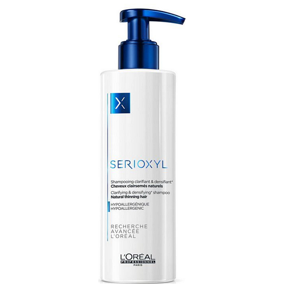 Loreal Paris Professionnel Serioxyl Clarifying & Densifying Natural Thinning Hair strengthening shampoo for natural thinning hair 250 ml