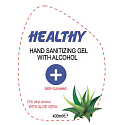 Healthy Touch Aloe Vera antibacterial disinfectant gel virucidal 69% alcohol 400 ml