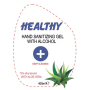 Healthy Touch Aloe Vera antibacterial disinfectant gel virucidal 69% alcohol 400 ml