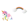 Amos I-Clay Modeling drying compound Unicorn 4 colors x 18 g