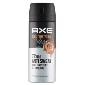 censuur volleybal Profetie Axe Dark Temptation antiperspirant deodorant spray with 72-hour effect for  men 150 ml - VMD parfumerie - drogerie