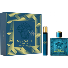 Versace Eros Eau de Parfum eau de parfum for men 100 ml + eau de parfum 10 ml, gift set for men