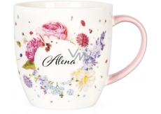 Albi Flowering mug named Alena 380 ml