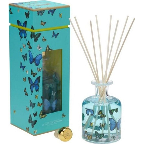 Castelbel Butterfly - Citrus, honeysuckle and magnolia fragrant diffuser 250 ml + 8 stalks