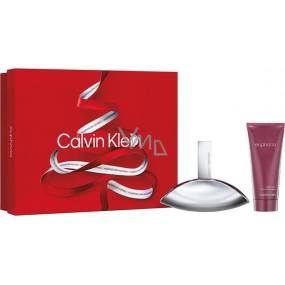 Calvin Klein Euphoria Eau de Parfum for women 100 ml + body lotion 100 ml, gift set for women