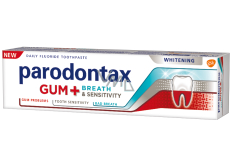 Parodontax Gum+Breath and Sensitivity Whitening Toothpaste 75 ml