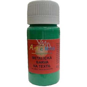 Art e Miss Metallic textile dye 33 Green 40 g