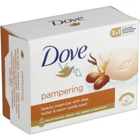 Dove Purely Pampering Bambucké máslo a vanilka toaletní mýdlo 90 g