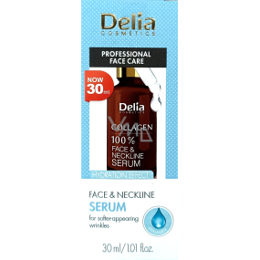 Delia Cosmetics Collagen hydrating face and neck serum with collagen 30 ml