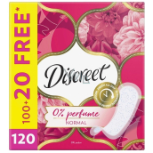 Discreet Normal deo No Perfume slip intimate pads for everyday use 120 pcs