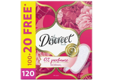 Discreet Normal deo No Perfume slip intimate pads for everyday use 120 pcs