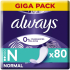 Always Normal Fresh Protection slipper intimate pads without perfume 80 pcs
