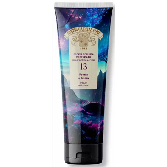 Compagnia Delle Indie 13 Peony and Amber perfumed shower gel 250 ml