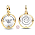 Charm Sterling Silver 925 Mini Locket Bee Protect Your Energy, Animal Bracelet Pendant