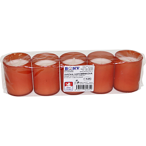 Bony cemetery remembrance candle, packaging 5 pcs Bony cemetery remembrance candle, packaging 5 pcs