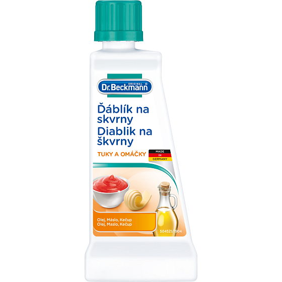 Dr. Beckmann Stain Devil Oil, Fat, Sauces, Ketchup, 50 ml