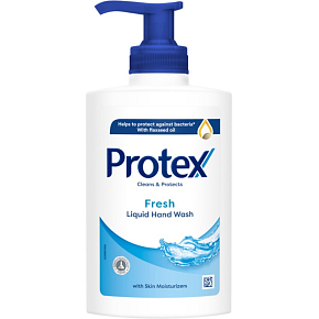 Protex Fresh Antibacterial Liquid Soap with Dispenser 250 ml