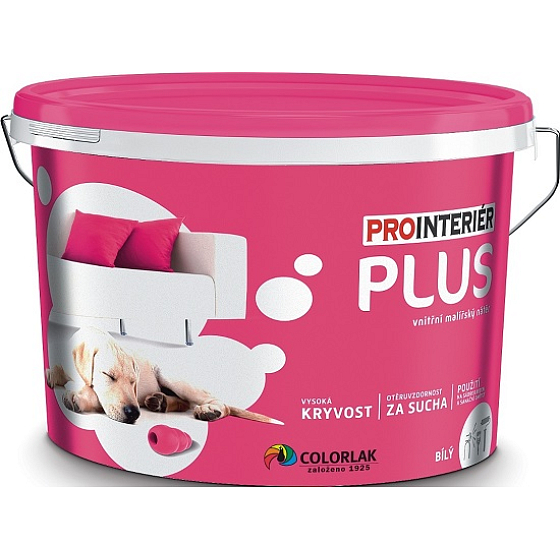 Colorlak Prointeriér Plus interior paint dispersion white 15 kg