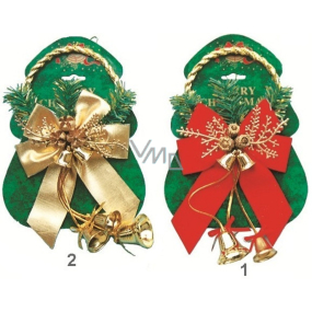 Bells with ribbon for hanging 25 cm