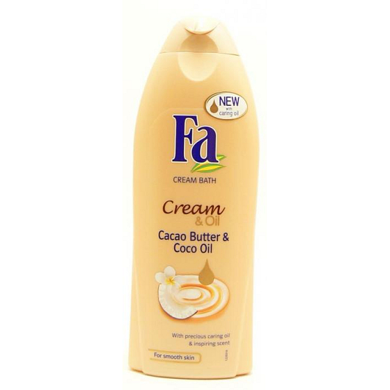Fa Cream & Oil Cocoa butter and coconut oil 500 ml bath foam