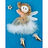 Angel flying gold for hanging 18 cm