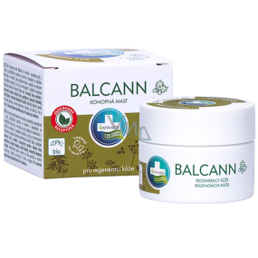 Annabis Balcann Oak bark hemp ointment for cracked, irritated, itchy skin, hemorrhoids 80 ml