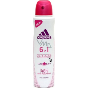 Adidas Cool & Care 48h 6in1 antiperspitant deodorant spray for women 150 ml