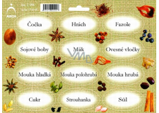 Arch Jute spice stickers color printing Lentils - the basis in the kitchen (legumes, flour, ...)