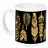 Albi Espresso Mug Feathers on black 100 ml