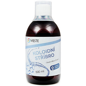 Vieste Colloidal Silver 25ppm Skin Tonic 500 ml